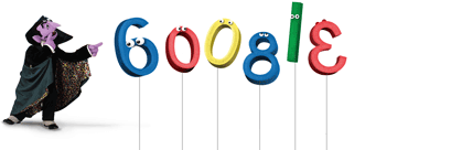 Google Sesame Street Count Von Count